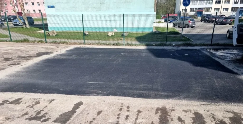 Asfalteerimine – Katendi tehtud töö 6