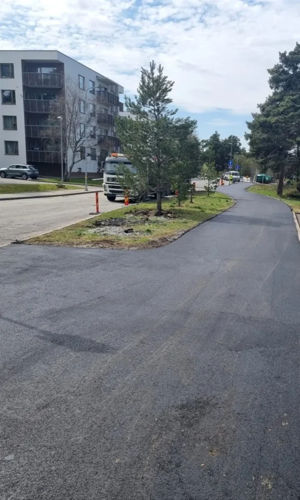 Asfalteerimine – Katendi tehtud töö 7