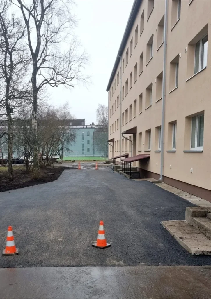 Asfalteerimine – Katendi tehtud töö 8