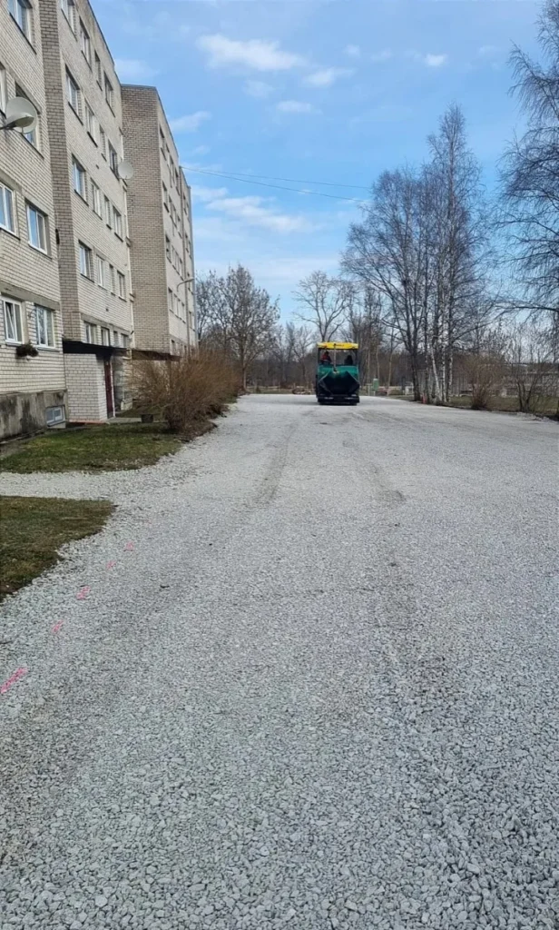 Asfalteerimine – Katendi tehtud töö 11
