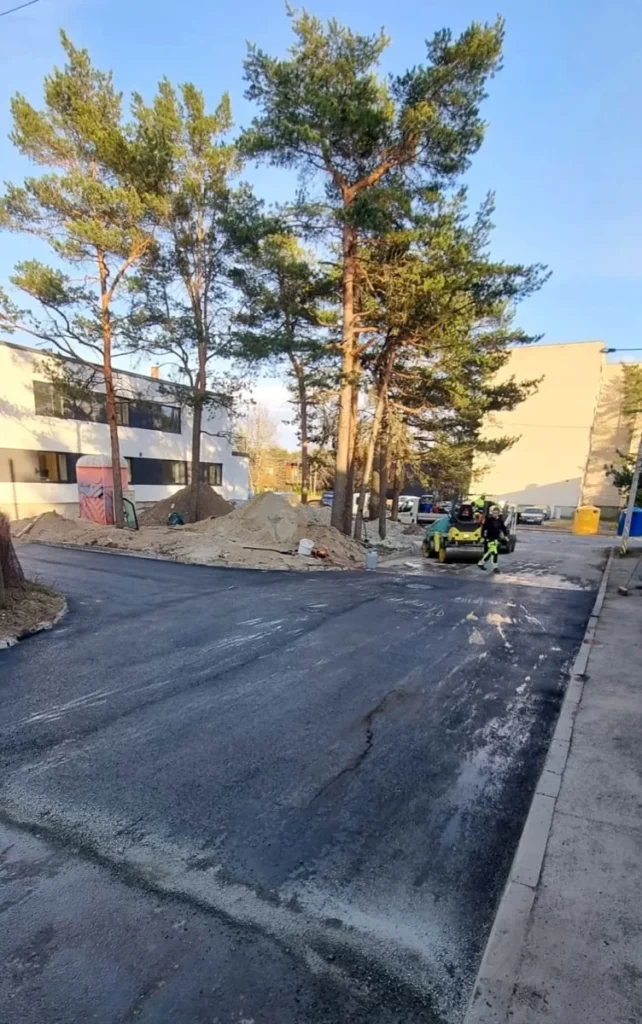 Asfalteerimine – Katendi tehtud töö 16