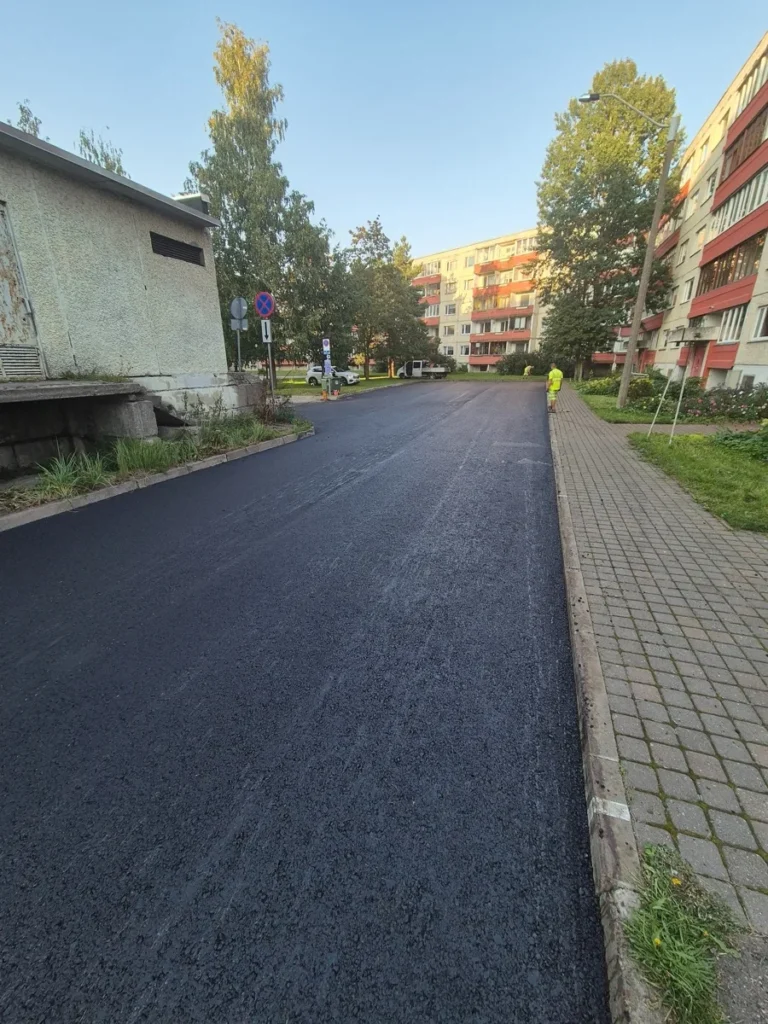 Asfalteerimine – Katendi tehtud töö 22