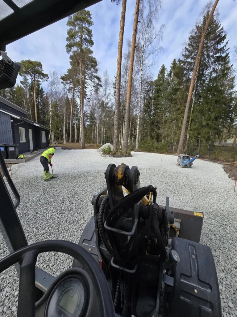 Killustik / kaevetööd – Katendi tehtud töö 7